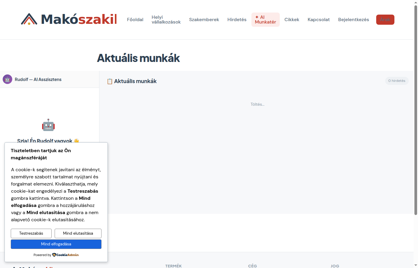 AI Munkatér
